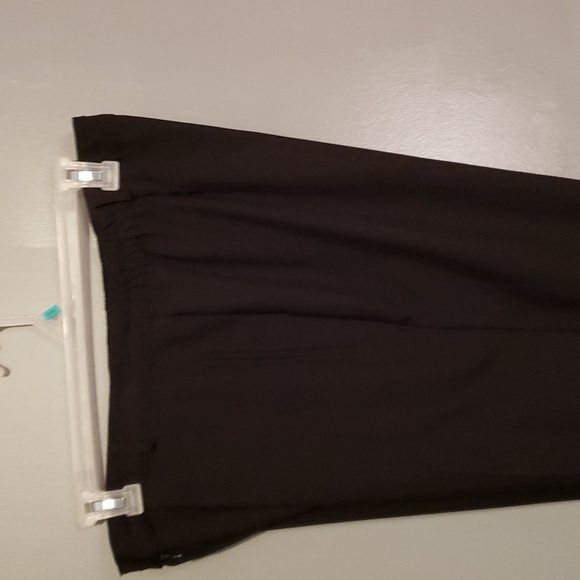 KIM ROGER'S Signature Elastic Waist Lady's Black Dress Pants - Picture 2 of 8